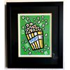 Image 1 : Burton Morris - ''''Popcorn'''' Green Framed Giclee Original Signature