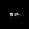 Image 1 : APP: 1.3k *Fine Jewelry 14 kt. White Gold, Custom Made 0.50CT Round Brilliant Cut Diamond Earrings (