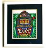 Image 1 : Burton Morris - ''''Slot Machine'''' Green Framed Giclee Original Signature