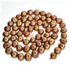 Image 1 : 15'' Chocolate Pearl Strand