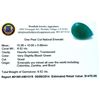 Image 3 : APP: 1.5k 6.52CT Pear Cut Green Emerald Gemstone