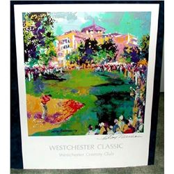 Hand Signed LeRoy Neiman: Westchester Classic