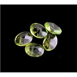 APP: 1.1k 5.63CT Oval Cut Green Peridot Parcel