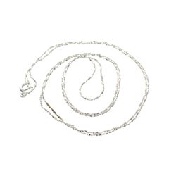 Fine Jewelry Designer Sebastian, 30'' Italian Sterling Silver Chain