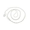 Image 1 : Fine Jewelry Designer Sebastian, 30'' Italian Sterling Silver Chain