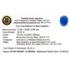 Image 2 : APP: 1.3k 26.32CT Oval Cut Blue Sapphire Gemstone
