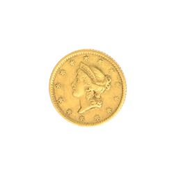 Very Rare 1853 $1 U.S. Liberty Head Gold Coin Great Investment