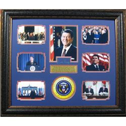 Ronald Reagan Wall Speech Engraved