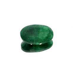 APP: 1.7k 22.81CT Oval Cut Green Emerald Gemstone