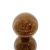 Image 1 : APP: 1.3k Rare 1,457.00CT Sphere Cut Golden Brown Marium Gemstone