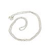 Image 1 : Fine Jewelry Designer Sebastian, 16'' Italian Sterling Silver Chain