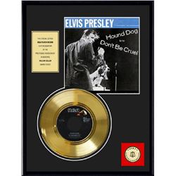 ELVIS PRESLEY ''Hound Dog'' Gold Record
