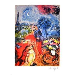 MARC CHAGALL (After) Serenade Print, I11 of 500