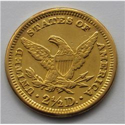 1907-P LIBERTY $2.5 GOLD QUARTER EAGLE
