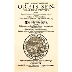 Comeni(us), Joh(annes) Amos - Orbis sensualium pictus. Hoc est: Omnium fundamentalium in mundo rerum