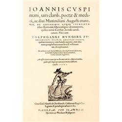 Cuspinian(us), Joann(e)s - De Caesaribus atque Imperatoribus Romanis, opus insigne: ab innumeris, qu