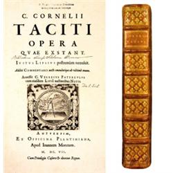 Tacit(us), [Publius] Corneli(us) - Opera quae exstant. Iustus Lipsius Postremúm recensuit. Additi co