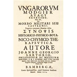 Sartori(us), Joanne(s) Georgi(us) - Ungarorum Modgier avagy betegseg, hoc est, de morbo militari seu
