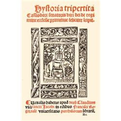 Cassiodorus Senator, Flavius Magnus Aurelius - Historia ecclesiastica tripartita.