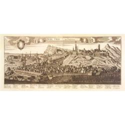 Buda Ofen in Ungarn.Buda és Pest látképe észak felol.