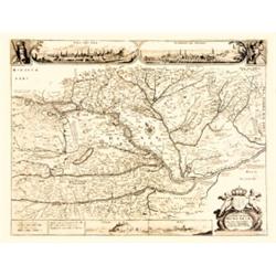 Novissima et emendata delineatio Hungariae una cum adjacentibus et Finitimis Regionibus. Excudebat F