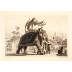 Urbain, P. J. Auguste - Tableaux pittoresques de l Inde. Traduction de l Oriental Annual par --; ave
