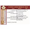 Image 1 : Lot - 63 - EATON`S RED MERLIN 1830