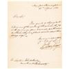 Image 1 : Commodore WILLIAM BAINBRIDGE Commander Frigate USS Constitution 1830 Navy Letter