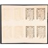 Image 2 : Colonial Currency, RI. May 1786. Full Uncut Double-Sheet. Gem Crisp Uncirculated