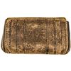 Image 2 : c 1778 Revolutionary War Era Leather Folding Coin Wallet w/Decorative Brass Lock