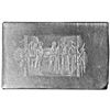 Image 1 : c. 1860-70 Hand-Engraved Steel Printing Plate Depicting 1777 Battle of Saratoga