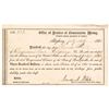 Image 1 : 1863 Draftee Paid $300 Commutation Money Civil War Certificate + CDVs Identified