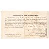 Image 2 : 1863 Draftee Paid $300 Commutation Money Civil War Certificate + CDVs Identified