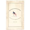 Image 1 : Civil War Date Printed Booklet Consecration of  the Flag of the Union