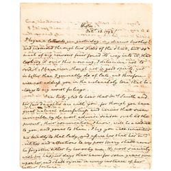 1792 Poet WILLIAM COWPER ALS Anti-Slavery Poem: Famous for The Negro's Complaint