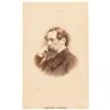 Image 1 : 1867 Author CHARLES DICKENS Carte de Visite Second U.S. Reading Tour Photograph
