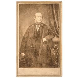 1860s TWO Horace Greeley Historical Carte de Visite Photograph Images