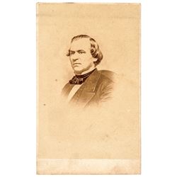 c. 1866, Carte de Visite Photograph of President Andrew Johnson