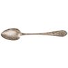 Image 2 : c. 1780 EPHRAIM BRASHER Engraved Double Punch Hallmarked EB Silver Table Spoon