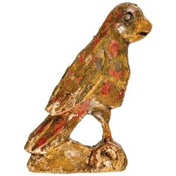 Rare WILHELM SCHIMMEL Handcarved and Hand-Painted Folk Art Pine American Eagle