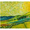 Image 3 : Gouache Board Landscape Style of Vincent Van Gogh