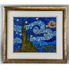 Image 2 : Style of Van Gogh Starry Night Framed