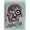 Image 2 : Jean-Michel Basquiat Neo-Expressionist Mixed Media