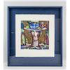 Image 2 : Artist Signed Russian Watercolor on Paper Portrait