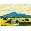 Image 1 : Paul Henry Irish Impressionist Oil on Board
