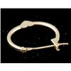 Image 3 : A Pair of 14K Gold Hoop Earrings
