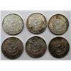 Image 2 : 6- 1904-O MORGAN SILVER DOLLARS