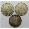 Image 1 : 3-1921 PDS SILVER MORGAN DOLLARS