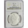 Image 1 : 1897 MORGAN SILVER DOLLAR NGC MS 61