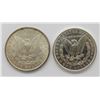Image 2 : 1886 UNC & 1898 BU MORGAN DOLLARS